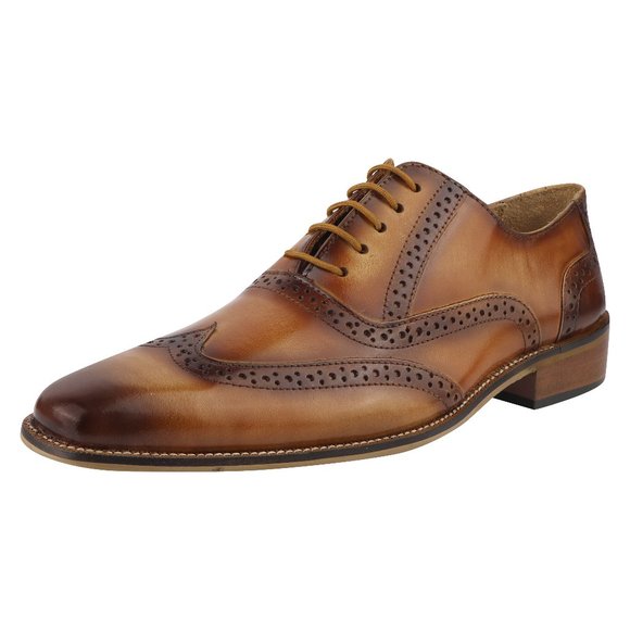 Libertyzeno | Shoes | Libertyzeno Mens Tan Leather Oxford  display picture 3